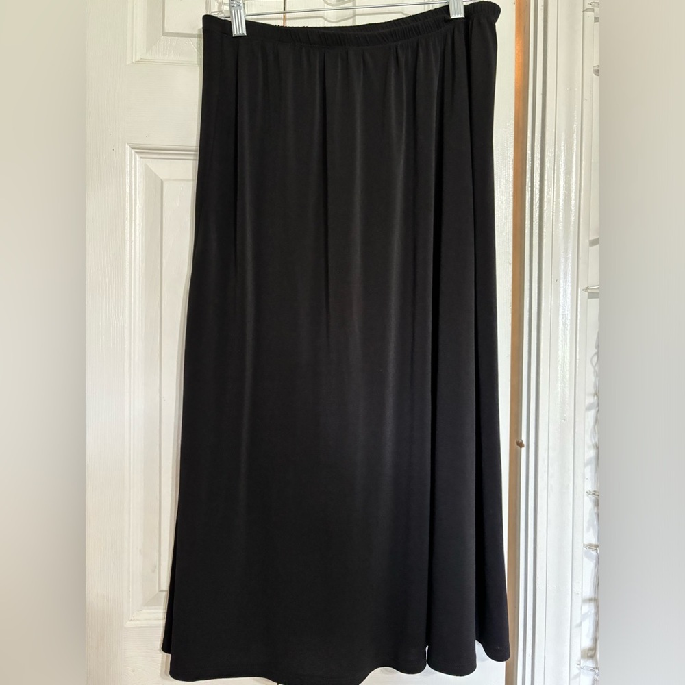 Cato Women’s Polyester Black Skirt w Buttons Size L - Picture 6 of 8